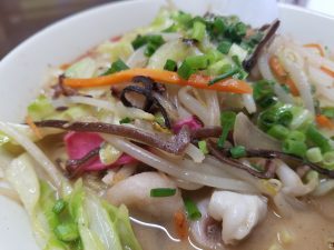 小倉三萩野とんこラーメンのチャンポン