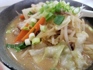 龍ラーメン新飯塚の味噌ラーメン