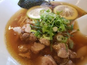 麺屋ゆぶきの地鶏かぼすラーメン