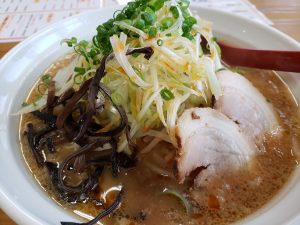 八木山ラーメンのネギ味噌ラーメン