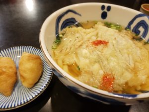 一休うどんのごぼ天うどん