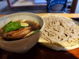蕎麦切倭人の鴨せいろ蕎麦