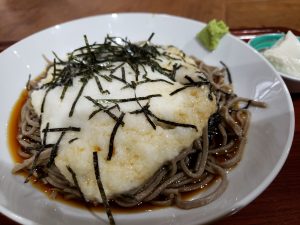 蕎麦切桜花のトロロ蕎麦