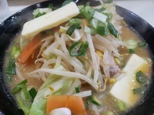 龍ラーメンの味噌バターラーメン