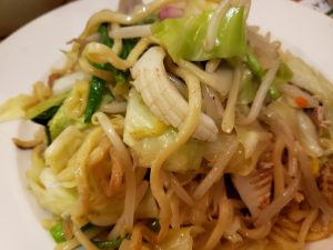 博多駅前「ぴかいち」の皿うどん