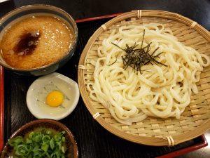 またまた一休の山かけざるうどん