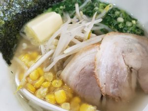 一光のバター塩ラーメンだよ