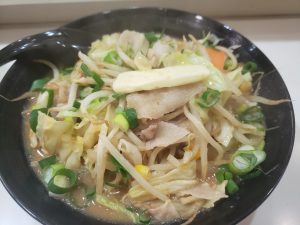 龍ラーメン本店でいつもの味噌バターラーメン