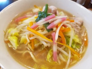カレーショップ華月でチャンポン