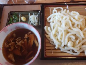 国産豚のつけ汁うどん🍜