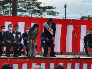 出陣式も無事に終わり、明日から投票が始まります☺️