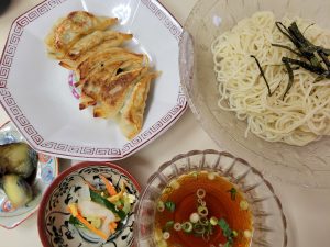 一年ぶりのスイフンガのA定だ。つけ麺と餃子