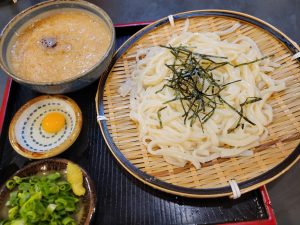 一休で山かけざるうどんといなり