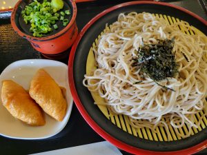 八木山でざる蕎麦だよ😅