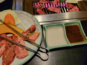 庄内の焼き肉開山でランチ焼き肉