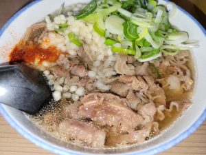 牛牛うどん🍜だよ、久しぶりだなぁ☺️