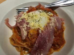 Pasta to Pizzaで茄子とモッツァレラチーズのトマトソース